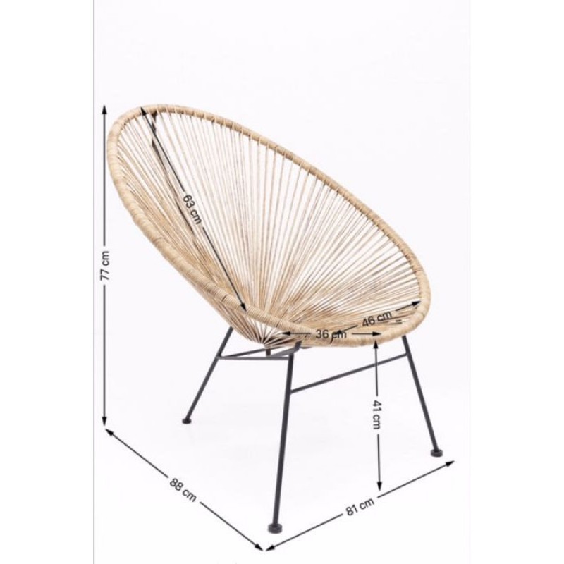 Arm Chair Spaghetti Nature